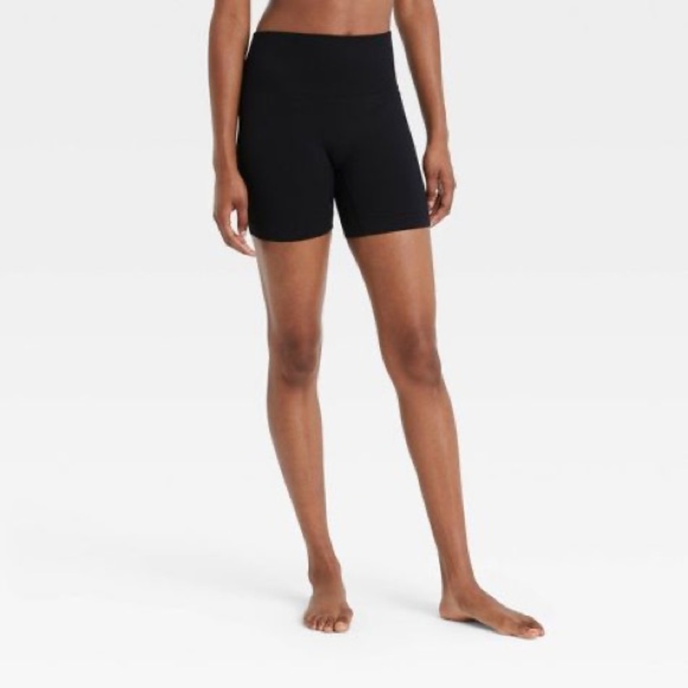 Colsie Ribbed Biker Shorts